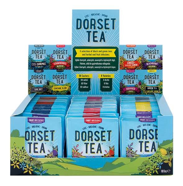 Dorset Tea Mix caju box velky 80 sacku 2