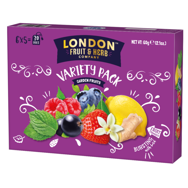 London Fruit Herb Caj Zahradni plody box 30 sacku