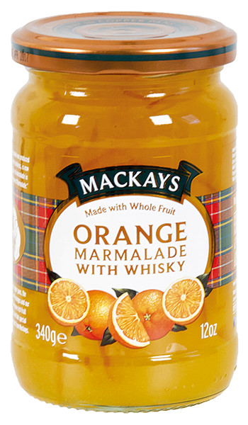Mackays Pomerancova zavarenina s whisky 340g