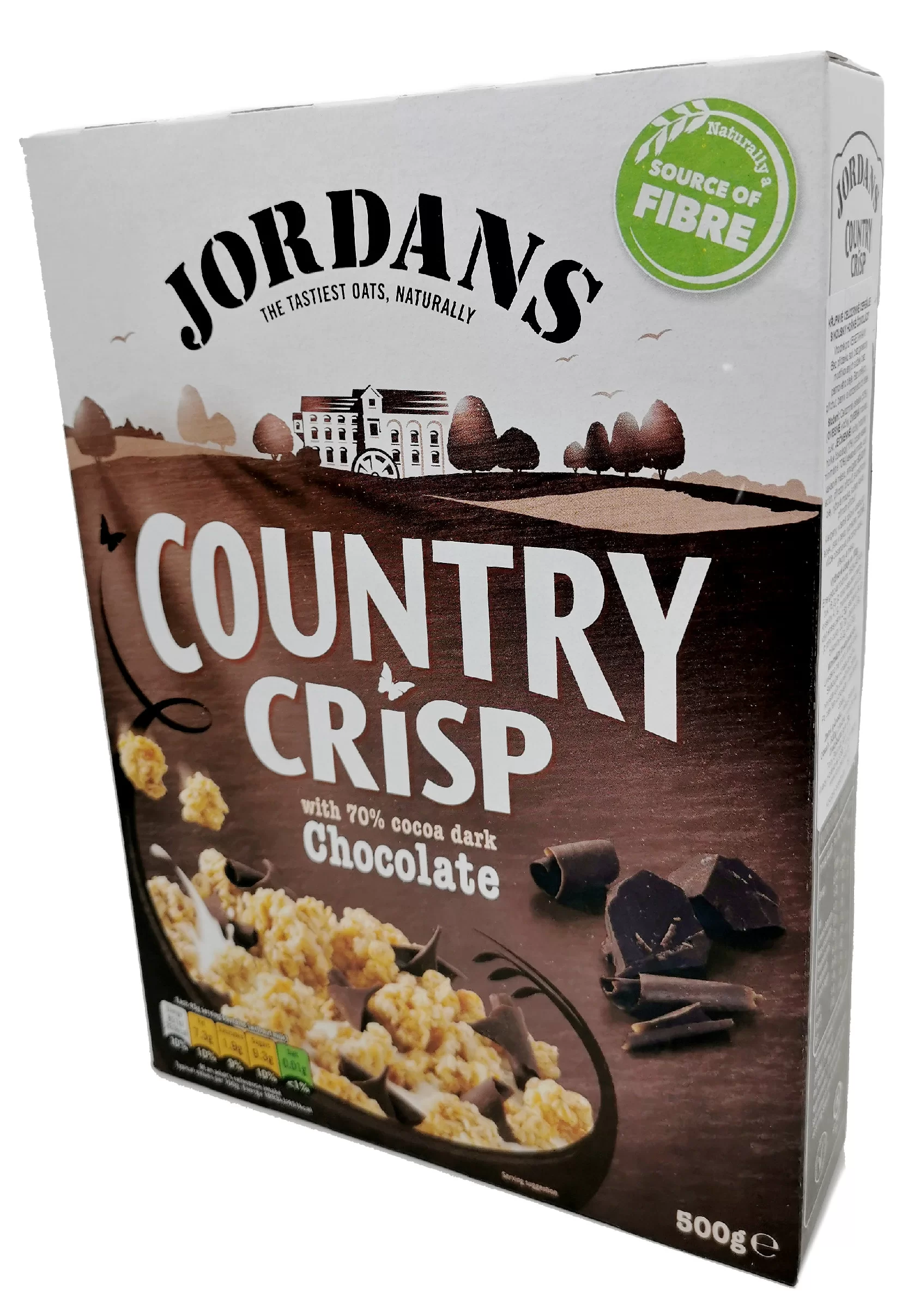 Celozrnne cerealie Jordans Country Crisp Cokoladove 500g.jpg
