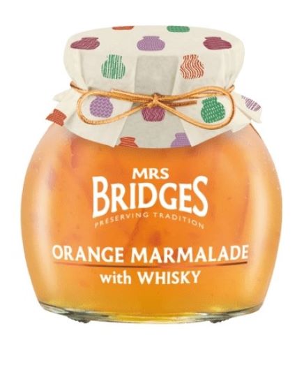 Mrs. Bridges zavařenina Pomeranč s whisky 340g 1 Mrs. Bridges zavařenina Pomeranč s whisky 340g